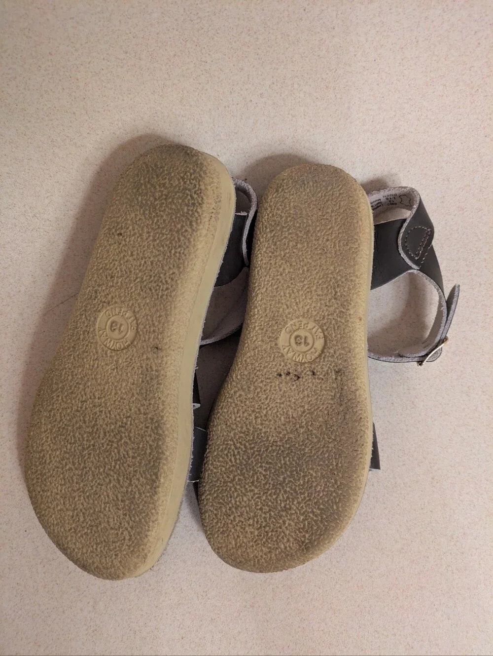 Salt Water Sun-San Swimmer Sandals Little Kids Size 13